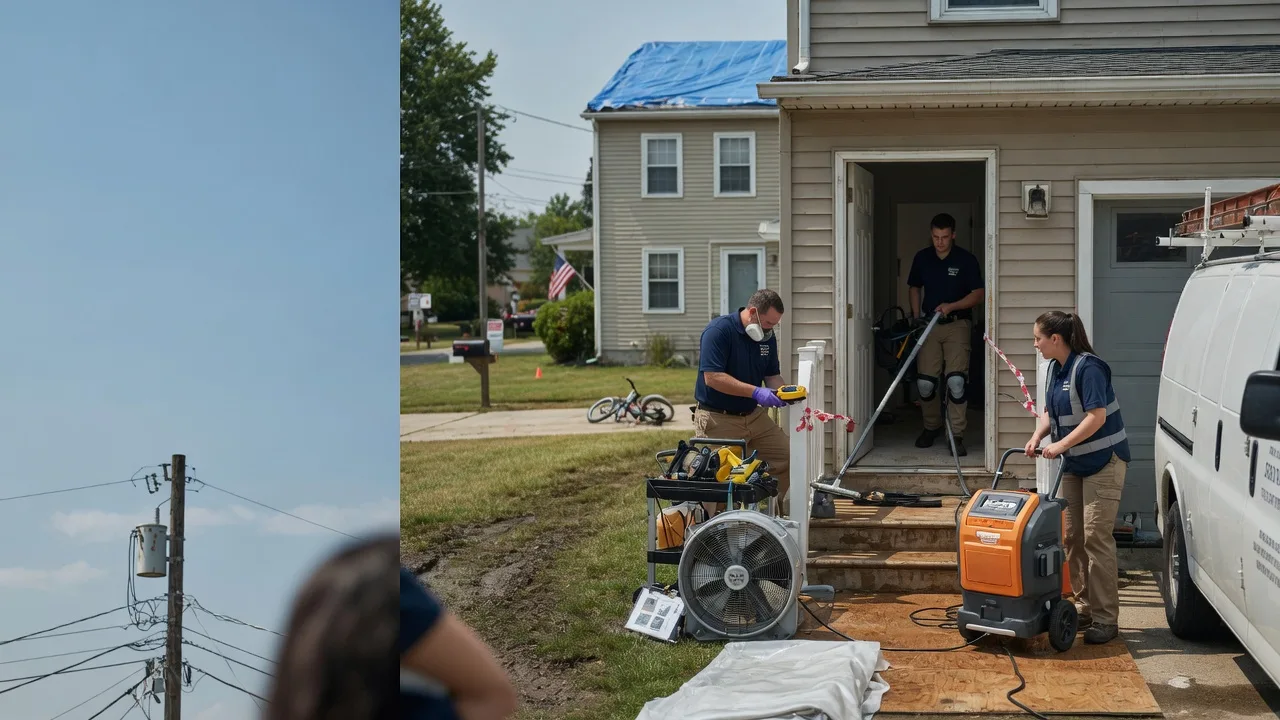 Water Damage Repair in Pitman, PA near me